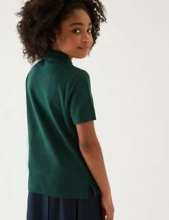 M&S Collection Polo-shirts Unisex Pure Cotton Polo Shirt (2-16 Yrs) 96 M&S Collection Polo-shirts Unisex Pure Cotton Polo Shirt (2-16 Yrs) -School Uniform Sales Store SD 04 T93 1782 EE X EC 4