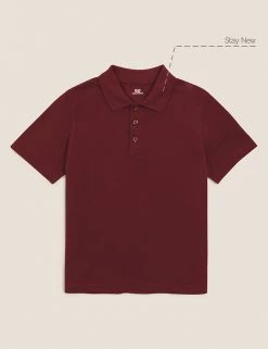 M&S Collection Polo-shirts Unisex Pure Cotton Polo Shirt (2-16 Yrs) 68 M&S Collection Polo-shirts Unisex Pure Cotton Polo Shirt (2-16 Yrs) -School Uniform Sales Store SD 04 T93 1782 XM X EC 90