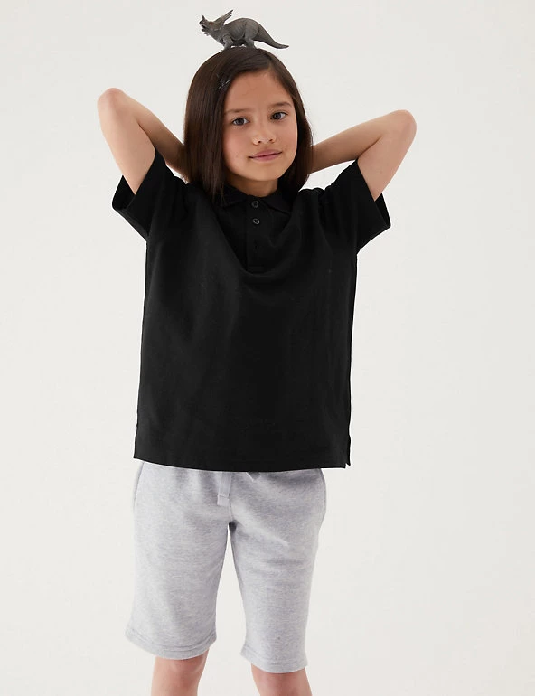 M&S Collection Polo-shirts Unisex Pure Cotton Polo Shirt (2-16 Yrs) 11 M&S Collection Polo-shirts Unisex Pure Cotton Polo Shirt (2-16 Yrs) - Image 9