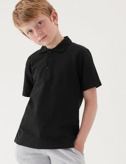 M&S Collection Polo-shirts Unisex Pure Cotton Polo Shirt (2-16 Yrs) 64 M&S Collection Polo-shirts Unisex Pure Cotton Polo Shirt (2-16 Yrs) -School Uniform Sales Store SD 04 T93 1782 Y0 X EC 2