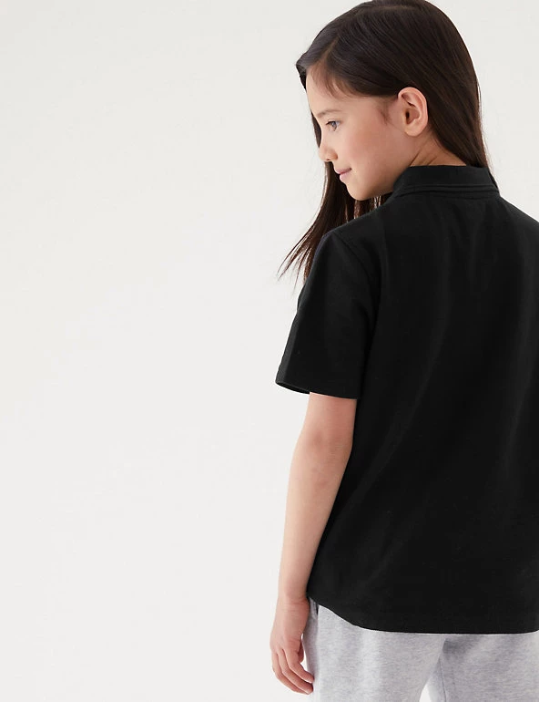 M&S Collection Polo-shirts Unisex Pure Cotton Polo Shirt (2-16 Yrs) 13 M&S Collection Polo-shirts Unisex Pure Cotton Polo Shirt (2-16 Yrs) - Image 11