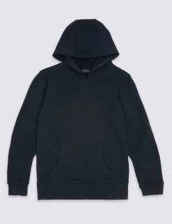 M&S Collection PE Kit Unisex Hooded Sweatshirt -School Uniform Sales Store SD 04 T93 1812 F3 X EC 90