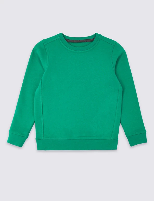 M&S Collection PE Kit Unisex Crew Neck Sweatshirt (2-16 Yrs) 4 M&S Collection PE Kit Unisex Crew Neck Sweatshirt (2-16 Yrs) - Image 2