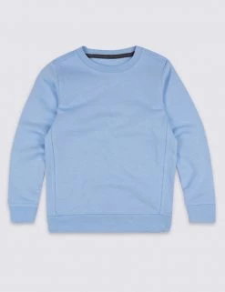 M&S Collection PE Kit Unisex Crew Neck Sweatshirt (2-16 Yrs) 16 M&S Collection PE Kit Unisex Crew Neck Sweatshirt (2-16 Yrs) -School Uniform Sales Store SD 04 T93 1814 QE X EC 0