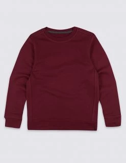 M&S Collection PE Kit Unisex Crew Neck Sweatshirt (2-16 Yrs) 14 M&S Collection PE Kit Unisex Crew Neck Sweatshirt (2-16 Yrs) -School Uniform Sales Store SD 04 T93 1814 XM X EC 0