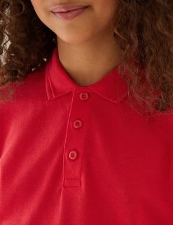 Polo-shirts Unisex Long Sleeve Polo Shirt (2-16 Yrs) -School Uniform Sales Store SD 04 T93 2081 B0 X EC 3