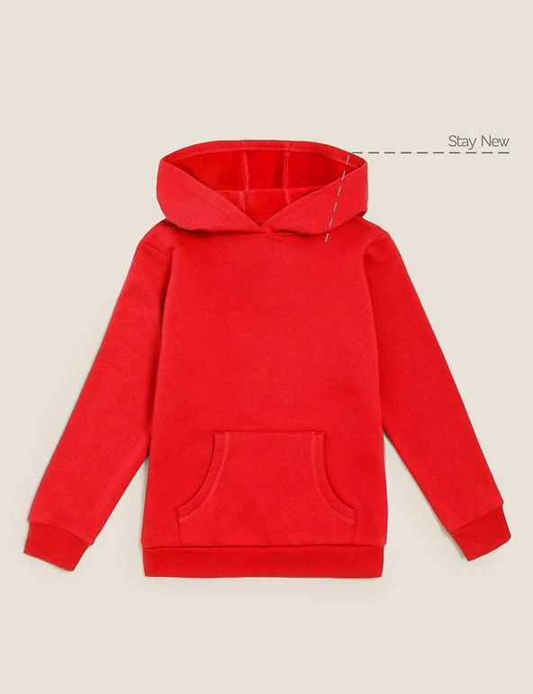 M&S Collection Jumpers Unisex Cotton Hooded Sweatshirt (2-18 Yrs) 19 M&S Collection Jumpers Unisex Cotton Hooded Sweatshirt (2-18 Yrs) - Image 17