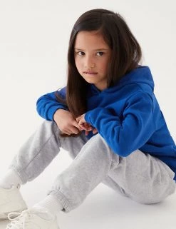 M&S Collection Jumpers Unisex Cotton Hooded Sweatshirt (2-18 Yrs) 64 M&S Collection Jumpers Unisex Cotton Hooded Sweatshirt (2-18 Yrs) -School Uniform Sales Store SD 04 T93 2276 RA X EC 1