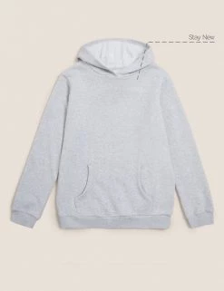M&S Collection Jumpers Unisex Cotton Hooded Sweatshirt (2-18 Yrs) 48 M&S Collection Jumpers Unisex Cotton Hooded Sweatshirt (2-18 Yrs) -School Uniform Sales Store SD 04 T93 2276 UT X EC 90