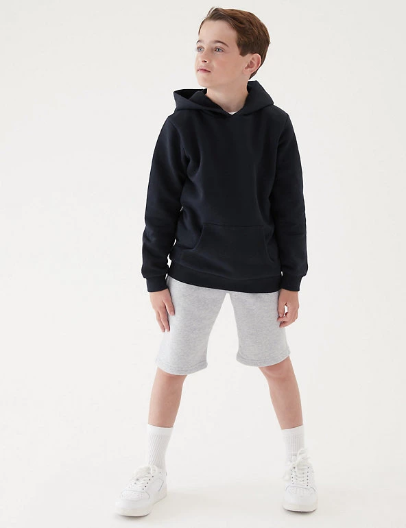 M&S Collection Jumpers Unisex Cotton Hooded Sweatshirt (2-18 Yrs) 11 M&S Collection Jumpers Unisex Cotton Hooded Sweatshirt (2-18 Yrs) - Image 9