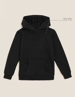 M&S Collection Jumpers Unisex Cotton Hooded Sweatshirt (2-18 Yrs) 43 M&S Collection Jumpers Unisex Cotton Hooded Sweatshirt (2-18 Yrs) -School Uniform Sales Store SD 04 T93 2276 Y0 X EC 90