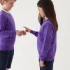 M&S Collection Jumpers School Unisex Cotton Regular Fit Sweatshirt (2-16 Yrs) -School Uniform Sales Store SD 04 T93 2278 D0 X EC 0