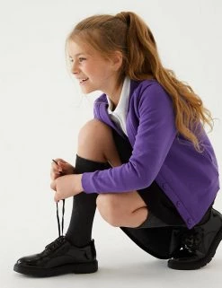 M&S Collection Cardigans Girls' Cotton Regular Fit School Cardigan (2-16 Yrs) 62 M&S Collection Cardigans Girls' Cotton Regular Fit School Cardigan (2-16 Yrs) -School Uniform Sales Store SD 04 T93 2279 D0 X EC 0