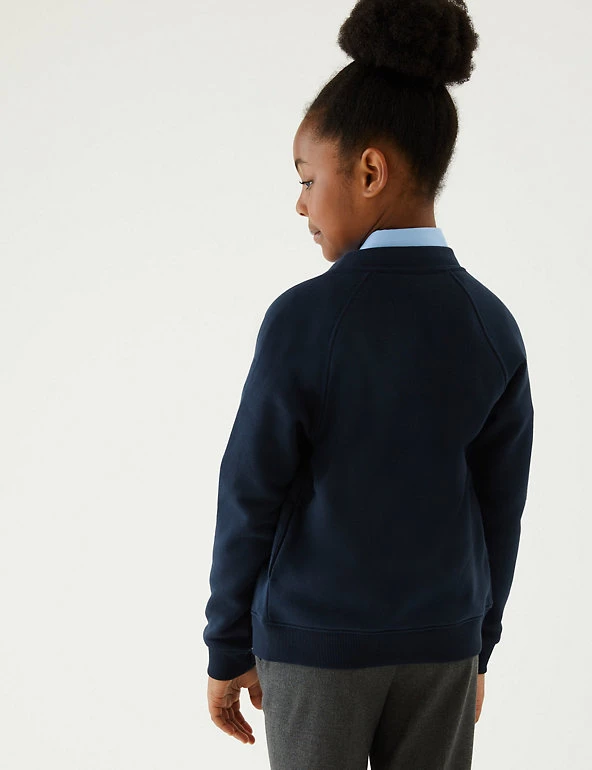 M&S Collection Cardigans Girls' Cotton Regular Fit School Cardigan (2-16 Yrs) 38 M&S Collection Cardigans Girls' Cotton Regular Fit School Cardigan (2-16 Yrs) - Image 36