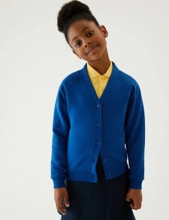 M&S Collection Cardigans Girls' Cotton Regular Fit School Cardigan (2-16 Yrs) 66 M&S Collection Cardigans Girls' Cotton Regular Fit School Cardigan (2-16 Yrs) -School Uniform Sales Store SD 04 T93 2279 RA X EC 0