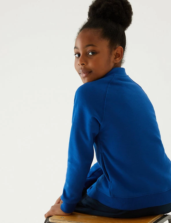 M&S Collection Cardigans Girls' Cotton Regular Fit School Cardigan (2-16 Yrs) 34 M&S Collection Cardigans Girls' Cotton Regular Fit School Cardigan (2-16 Yrs) - Image 32