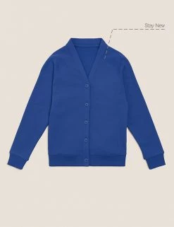 M&S Collection Cardigans Girls' Cotton Regular Fit School Cardigan (2-16 Yrs) 67 M&S Collection Cardigans Girls' Cotton Regular Fit School Cardigan (2-16 Yrs) -School Uniform Sales Store SD 04 T93 2279 RA X EC 90