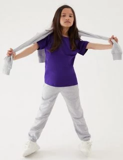 M&S Collection PE Kit Unisex Pure Cotton T-Shirt (2-16 Yrs) -School Uniform Sales Store SD 04 T93 2760 D0 X EC 1