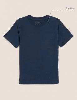 M&S Collection PE Kit Unisex Pure Cotton T-Shirt (2-16 Yrs) -School Uniform Sales Store SD 04 T93 2760 F3 X EC 90