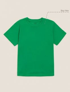 M&S Collection PE Kit Unisex Pure Cotton T-Shirt (2-16 Yrs) -School Uniform Sales Store SD 04 T93 2760 KF X EC 90