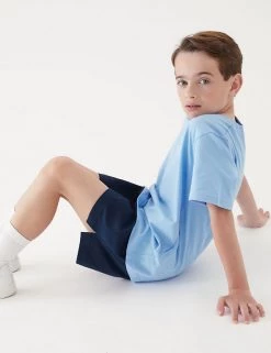 M&S Collection PE Kit Unisex Pure Cotton T-Shirt (2-16 Yrs) -School Uniform Sales Store SD 04 T93 2760 QE X EC 1