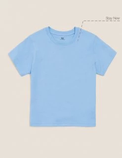 M&S Collection PE Kit Unisex Pure Cotton T-Shirt (2-16 Yrs) -School Uniform Sales Store SD 04 T93 2760 QE X EC 90