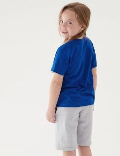 M&S Collection PE Kit Unisex Pure Cotton T-Shirt (2-16 Yrs) -School Uniform Sales Store SD 04 T93 2760 RA X EC 3