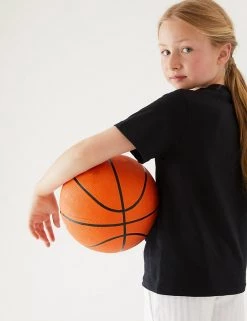 M&S Collection PE Kit Unisex Pure Cotton T-Shirt (2-16 Yrs) -School Uniform Sales Store SD 04 T93 2760 Y0 X EC 3