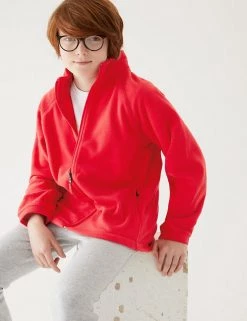 M&S Collection Jumpers Unisex Zip Fleece (2-16 Yrs) 57 M&S Collection Jumpers Unisex Zip Fleece (2-16 Yrs) -School Uniform Sales Store SD 04 T93 4311 B0 X EC 2