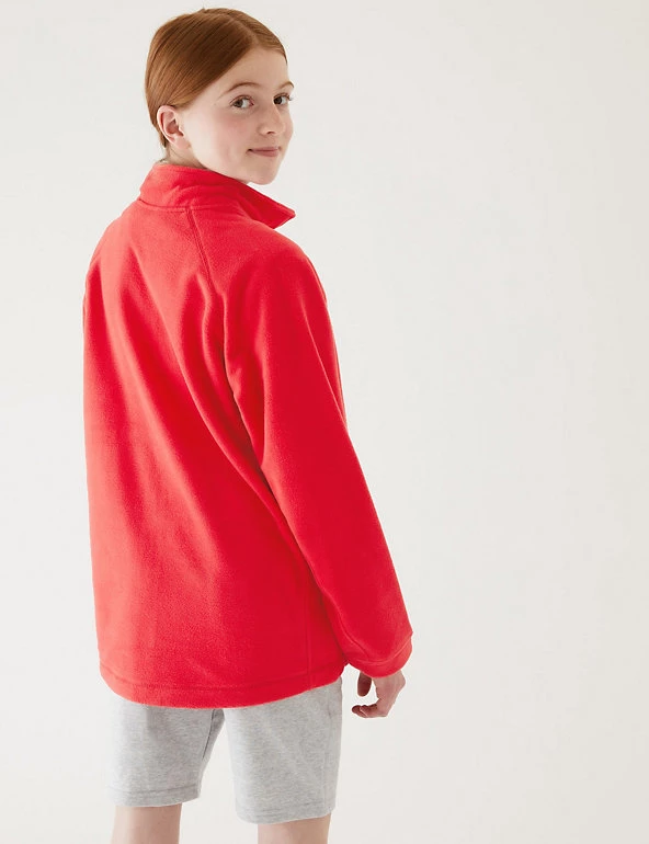 M&S Collection Jumpers Unisex Zip Fleece (2-16 Yrs) 7 M&S Collection Jumpers Unisex Zip Fleece (2-16 Yrs) - Image 5