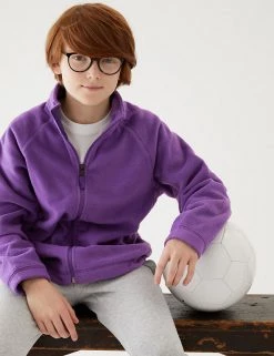 M&S Collection Jumpers Unisex Zip Fleece (2-16 Yrs) 85 M&S Collection Jumpers Unisex Zip Fleece (2-16 Yrs) -School Uniform Sales Store SD 04 T93 4311 D0 X EC 1