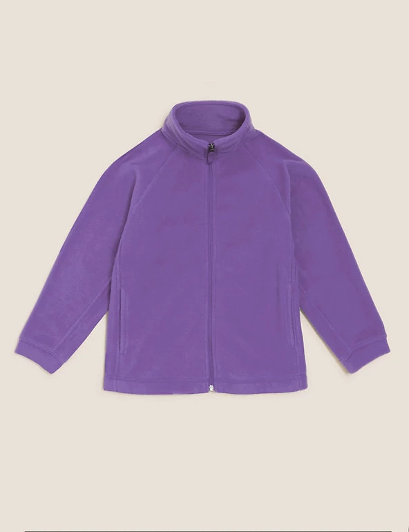 M&S Collection Jumpers Unisex Zip Fleece (2-16 Yrs) 33 M&S Collection Jumpers Unisex Zip Fleece (2-16 Yrs) - Image 31