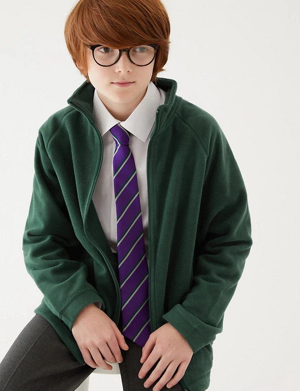 M&S Collection Jumpers Unisex Zip Fleece (2-16 Yrs) 52 M&S Collection Jumpers Unisex Zip Fleece (2-16 Yrs) - Image 50