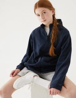 M&S Collection Jumpers Unisex Zip Fleece (2-16 Yrs) 97 M&S Collection Jumpers Unisex Zip Fleece (2-16 Yrs) -School Uniform Sales Store SD 04 T93 4311 F0 X EC 2