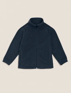 M&S Collection Jumpers Unisex Zip Fleece (2-16 Yrs) 95 M&S Collection Jumpers Unisex Zip Fleece (2-16 Yrs) -School Uniform Sales Store SD 04 T93 4311 F0 X EC 90