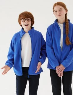 M&S Collection Jumpers Unisex Zip Fleece (2-16 Yrs) 89 M&S Collection Jumpers Unisex Zip Fleece (2-16 Yrs) -School Uniform Sales Store SD 04 T93 4311 RA X EC 0