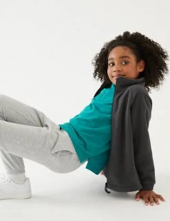 M&S Collection Jumpers Unisex Zip Fleece (2-16 Yrs) 78 M&S Collection Jumpers Unisex Zip Fleece (2-16 Yrs) -School Uniform Sales Store SD 04 T93 4311 T3 X EC 1