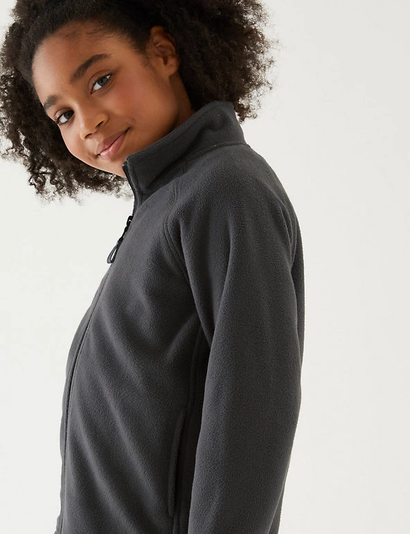 M&S Collection Jumpers Unisex Zip Fleece (2-16 Yrs) 29 M&S Collection Jumpers Unisex Zip Fleece (2-16 Yrs) - Image 27