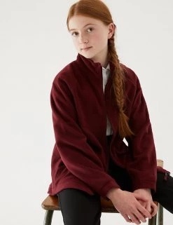 M&S Collection Jumpers Unisex Zip Fleece (2-16 Yrs) 61 M&S Collection Jumpers Unisex Zip Fleece (2-16 Yrs) -School Uniform Sales Store SD 04 T93 4311 XM X EC 1