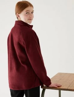 M&S Collection Jumpers Unisex Zip Fleece (2-16 Yrs) 63 M&S Collection Jumpers Unisex Zip Fleece (2-16 Yrs) -School Uniform Sales Store SD 04 T93 4311 XM X EC 3