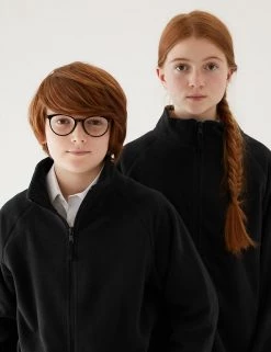 M&S Collection Jumpers Unisex Zip Fleece (2-16 Yrs) 65 M&S Collection Jumpers Unisex Zip Fleece (2-16 Yrs) -School Uniform Sales Store SD 04 T93 4311 Y0 X EC 0