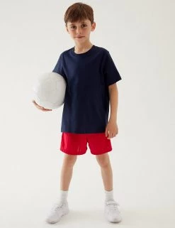 M&S Collection Unisex Sports Shorts (2-16 Yrs) -School Uniform Sales Store SD 04 T93 5253 B0 X EC 1