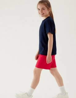 M&S Collection Unisex Sports Shorts (2-16 Yrs) -School Uniform Sales Store SD 04 T93 5253 B0 X EC 2