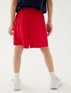 M&S Collection Unisex Sports Shorts (2-16 Yrs) -School Uniform Sales Store SD 04 T93 5253 B0 X EC 3