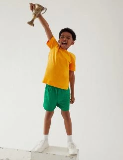 M&S Collection Unisex Sports Shorts (2-16 Yrs) -School Uniform Sales Store SD 04 T93 5253 KF X EC 1