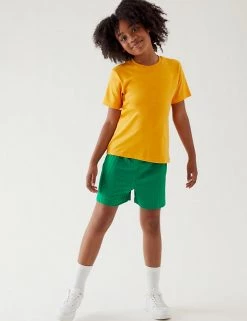 M&S Collection Unisex Sports Shorts (2-16 Yrs) -School Uniform Sales Store SD 04 T93 5253 KF X EC 2
