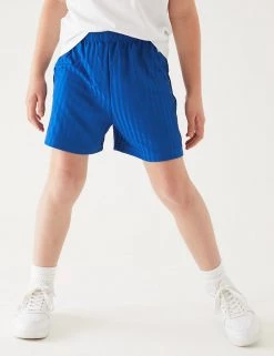 M&S Collection Unisex Sports Shorts (2-16 Yrs) -School Uniform Sales Store SD 04 T93 5253 RA X EC 3