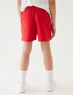 M&S Collection Unisex Pure Cotton Sports Shorts (2-16 Yrs) -School Uniform Sales Store SD 04 T93 5254 B0 X EC 4