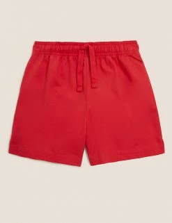 M&S Collection Unisex Pure Cotton Sports Shorts (2-16 Yrs) -School Uniform Sales Store SD 04 T93 5254 B0 X EC 90