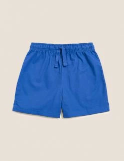 M&S Collection Unisex Pure Cotton Sports Shorts (2-16 Yrs) -School Uniform Sales Store SD 04 T93 5254 RA X EC 90